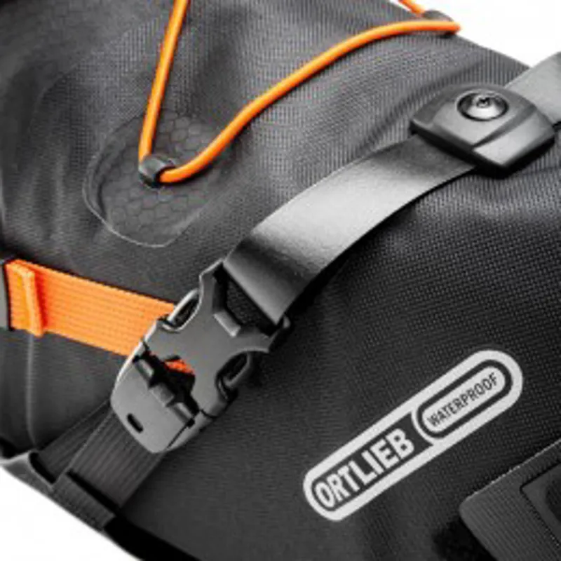 Ortlieb Saddle Bag 16.5L in Black/Orange-3